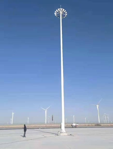 瓜州高速路服务区张家川高杆灯项目