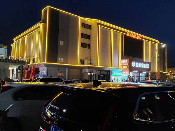 张家川楼体亮化