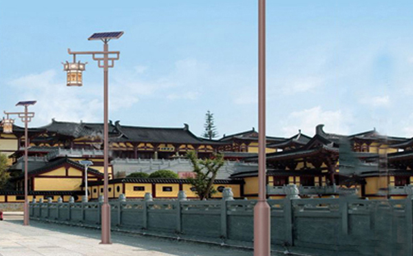 抗风型张家川太阳能路灯：保障稳定照明不受风害